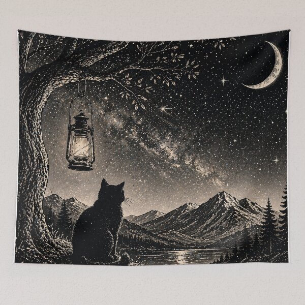 Item preview, Watcher of the Silent Mountains designed and sold by InkWanderStudio.