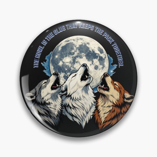 Item preview, Majestic Canids United Under Celestial Moon designed and sold by Tsugraf Designs.