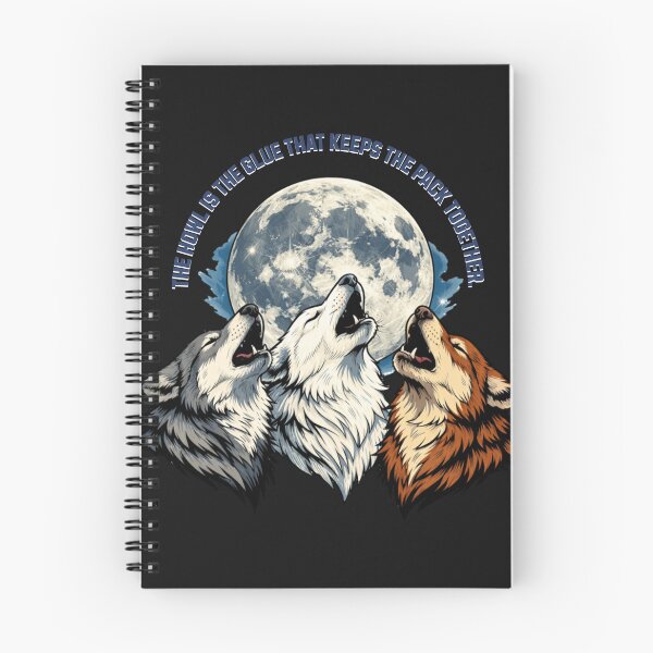 Item preview, Majestic Canids United Under Celestial Moon designed and sold by Tsugraf Designs.