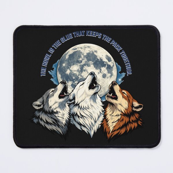 Item preview, Majestic Canids United Under Celestial Moon designed and sold by Tsugraf Designs.