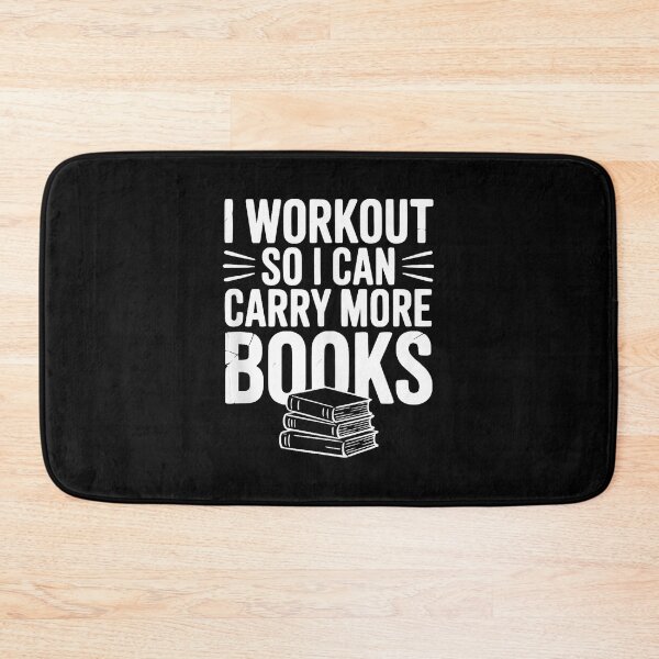 Item preview, I Workout So I Can Carry More Books Funny Book Lover designed and sold by eliramaison.