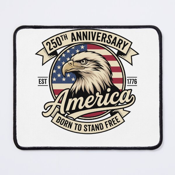 Item preview, America 250th Anniversary Patriotic Bald Eagle designed and sold by KroghDs.