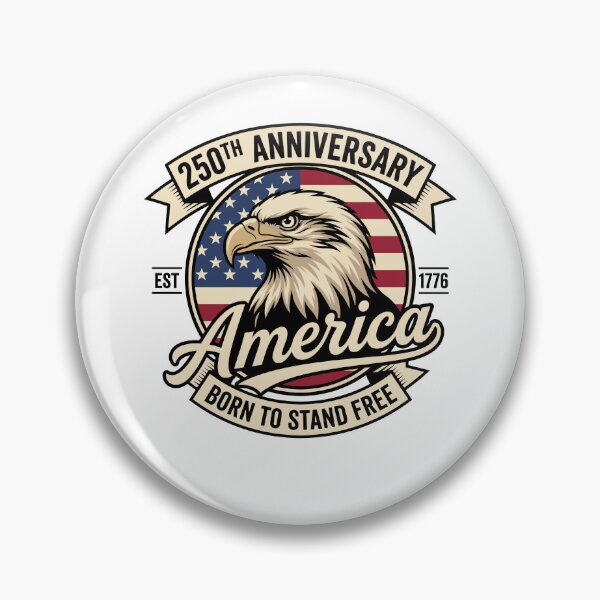 Item preview, America 250th Anniversary Patriotic Bald Eagle designed and sold by KroghDs.