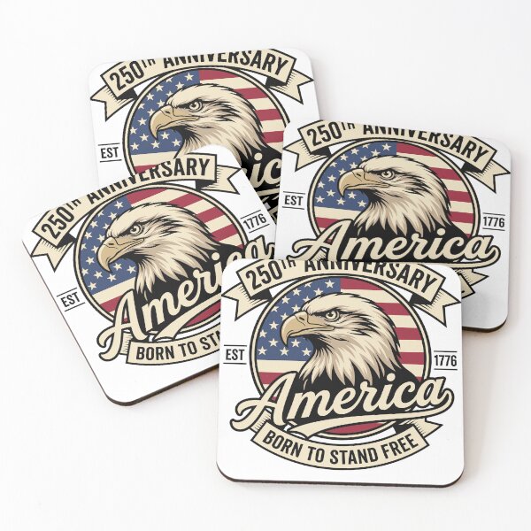 Item preview, America 250th Anniversary Patriotic Bald Eagle designed and sold by KroghDs.