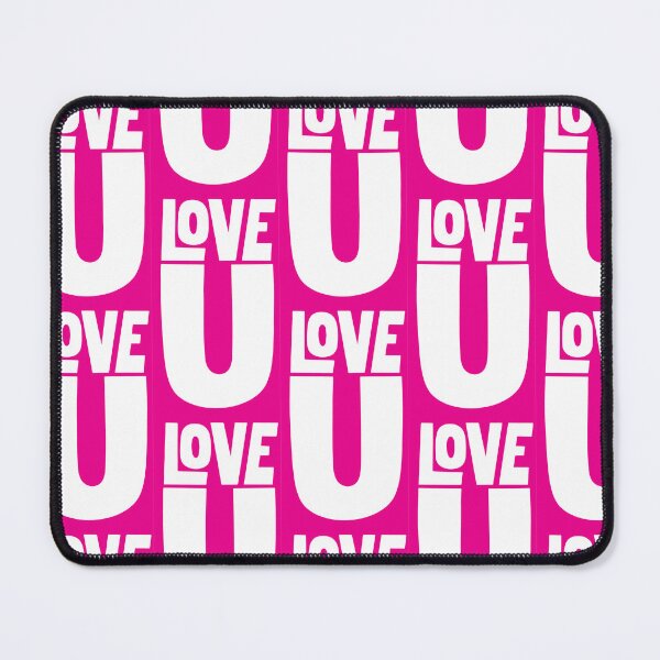 Item preview, Simple, bold, and straight to the point—“LOVE U” designed and sold by PIXEL POP DESIGNS - Beyond the Norm!.