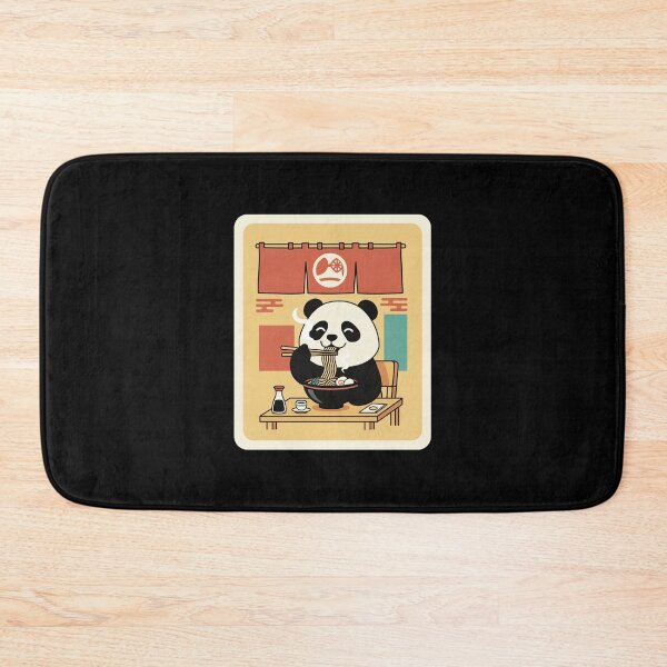 Item preview, Cute Panda Eating Ramen Japanese Aesthetic designed and sold by JordynLadukeg65.