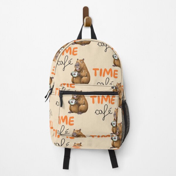 Item preview, Cute Capybara Drinking Coffee Time Cafe designed and sold by A touch of creativity.