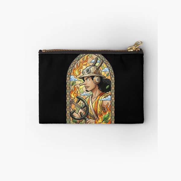 Item preview, Usopp One Piece Firelight Guardian Stained Glass designed and sold by mildaclairmo.