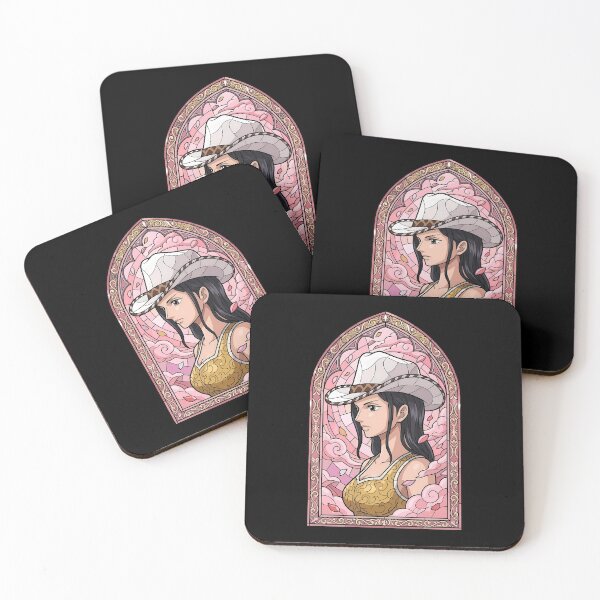 Item preview, Nico Robin One Piece Western Stained Glass Portrait designed and sold by mildaclairmo.