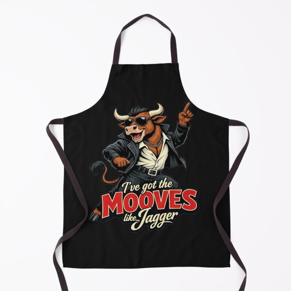 Item preview, I've Got The MOOVES Like Jagger Dancing Bovine designed and sold by Tsugraf Designs.