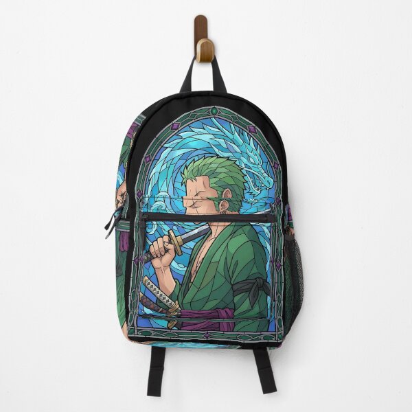 Item preview, Roronoa Zoro One Piece Azure Dragon Stained Glass designed and sold by mildaclairmo.