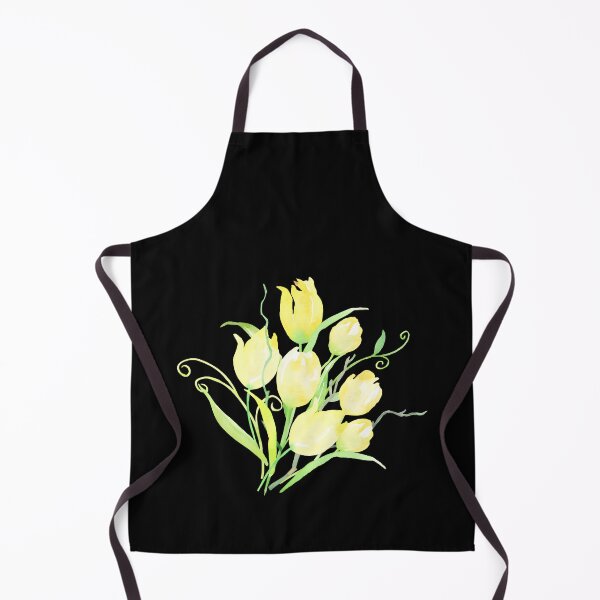Item preview, Soft Yellow Watercolor Tulips Floral Botanical Greeting Card designed and sold by FestivityFinds.