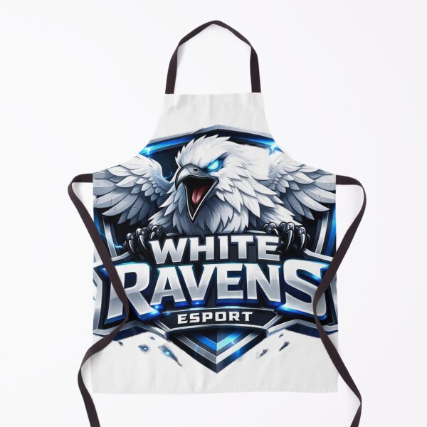Item preview, White Ravens Esport — Premium Gaming Team Logo | Fierce Raven Shield Badge Design | Esports Mascot Graphic for Streamers & Gamers designed and sold by SketchSyndicate.