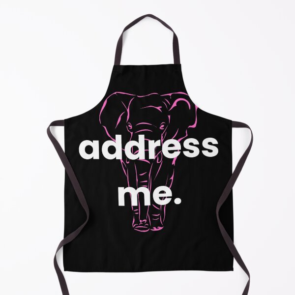 Item preview, Address Me Elephant Pink designed and sold by BananaBank.