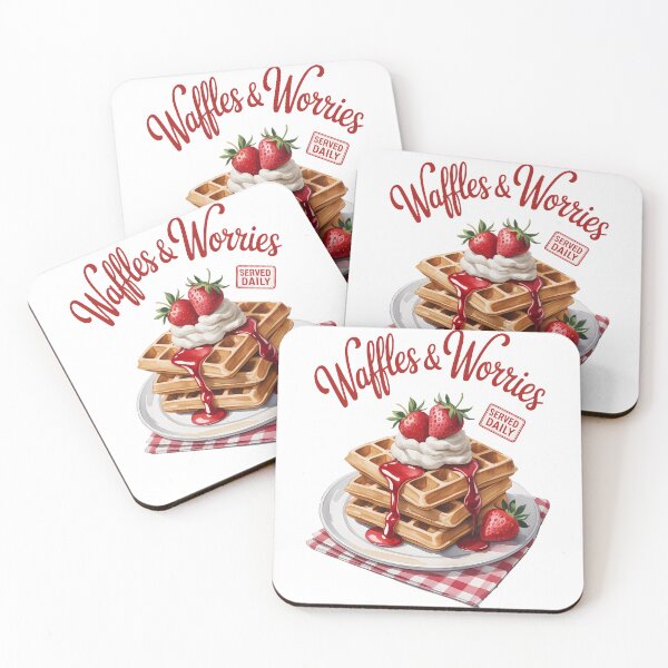 Item preview, Waffles Graphic Brunch Breakfast Top Weekend Cafe designed and sold by TrinaEspinoza.