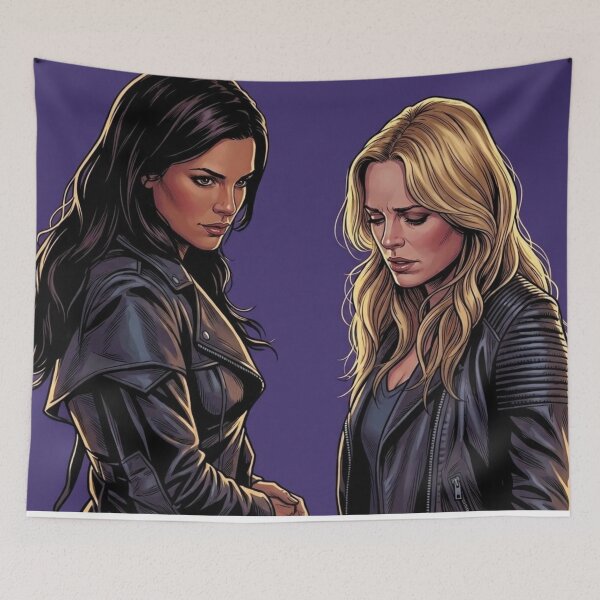 Item preview, Sara & Nyssa Always Love Tv Series Lgbtq+ Comic Love Drama Space Time  designed and sold by Mind Space.