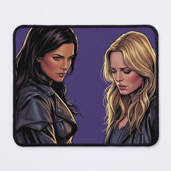 Item preview, Sara & Nyssa Always Love Tv Series Lgbtq+ Comic Love Drama Space Time designed and sold by Mind Space.