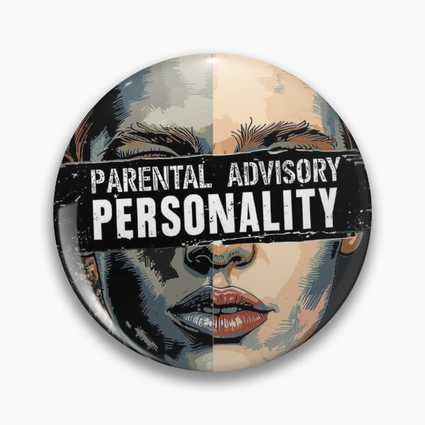 Item preview, Parental Advisory Personality Edgy Sarcastic Grunge Street Art designed and sold by ConfuseLab Alt.