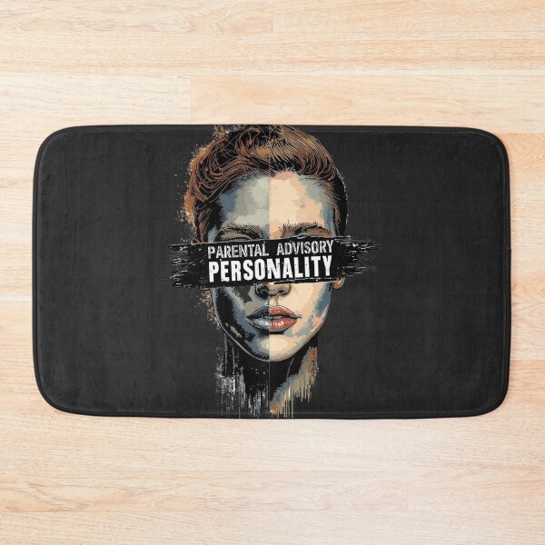 Item preview, Parental Advisory Personality Edgy Sarcastic Grunge Street Art designed and sold by ConfuseLab Alt.