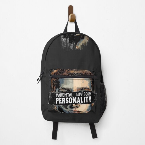 Item preview, Parental Advisory Personality Edgy Sarcastic Grunge Street Art designed and sold by ConfuseLab Shop.