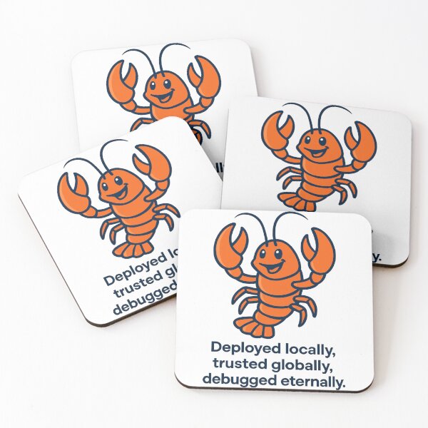 Item preview, Deployed Locally Debugged Eternally designed and sold by Thinglish Lifestyle.
