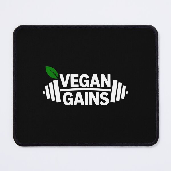 Item preview, Vegan Gains Vegetarian Gym Wear designed and sold by TyraYoung.
