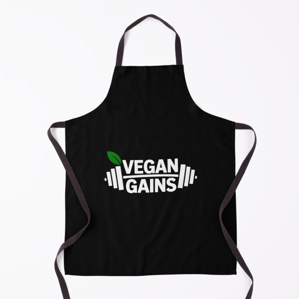 Item preview, Vegan Gains Vegetarian Gym Wear designed and sold by TyraYoung.
