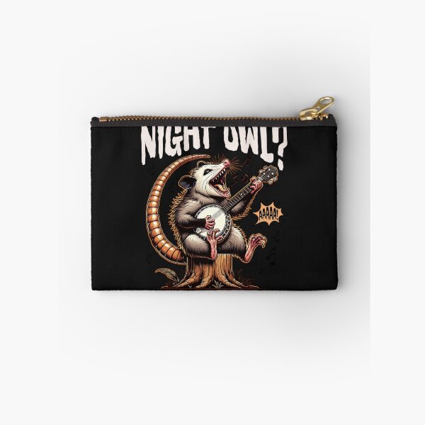 Item preview, Night Possum Banjo Player Opossum Music Humor designed and sold by Tsugraf Designs.