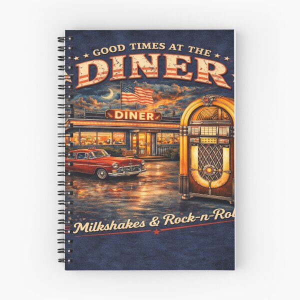 Item preview, Good Times at The Diner designed and sold by SavvyKloset.