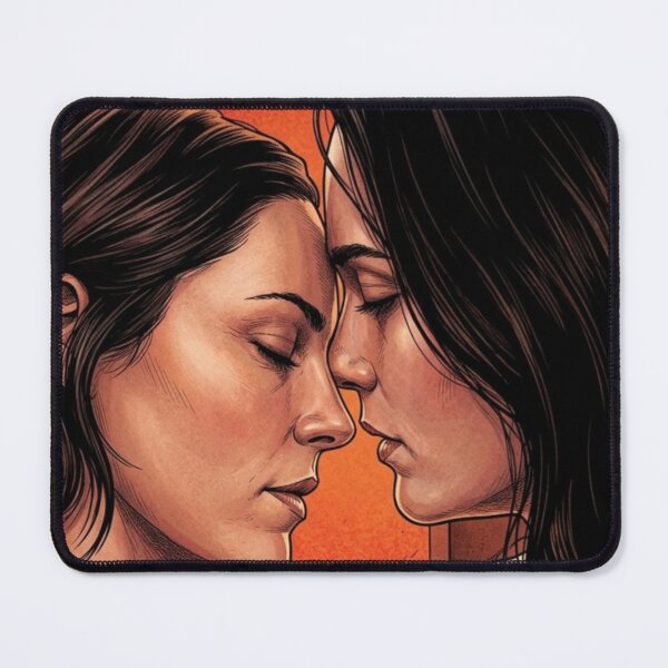Item preview, Cam & Rebecca On Fire Tv Series Lgbtq+ Comic Love Drama Space Time designed and sold by Mind Space.