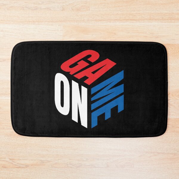 Item preview, GAME ON 3D Isometric Cube | Red White Blue USA Gamer Esports Streetwear designed and sold by PryntedLabs.