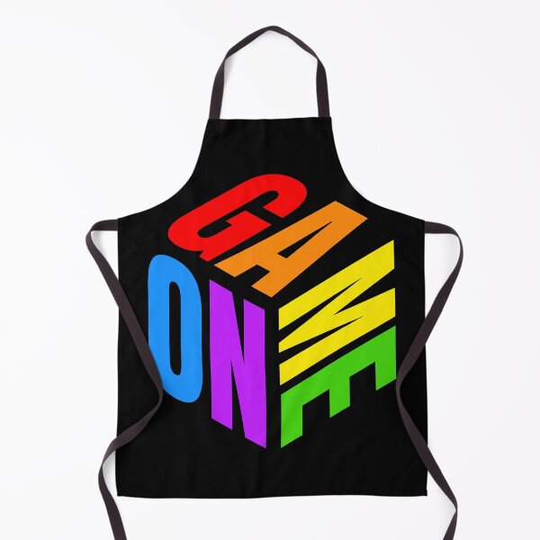 Item preview, GAME ON 3D Isometric Cube | Colorful Rainbow Gamer Esports Streetwear designed and sold by PryntedLabs.