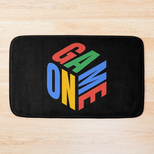 Item preview, GAME ON 3D Isometric Cube | Colorful Gamer Esports Streetwear designed and sold by PryntedLabs.