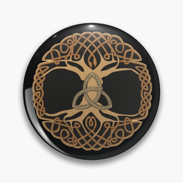 Item preview, Celtic Tree of Life - Ancient Knotwork Unity - Druid Viking  designed and sold by CattlettArt.