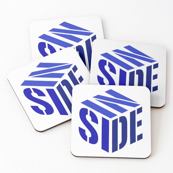 Item preview, INSIDE 3D Isometric Cube Typography | Minimalist Streetwear Tee Design designed and sold by PryntedLabs.