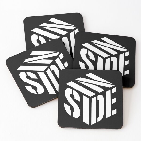 Item preview, INSIDE 3D Isometric Cube Typography | Minimalist Streetwear Tee Design designed and sold by PryntedLabs.