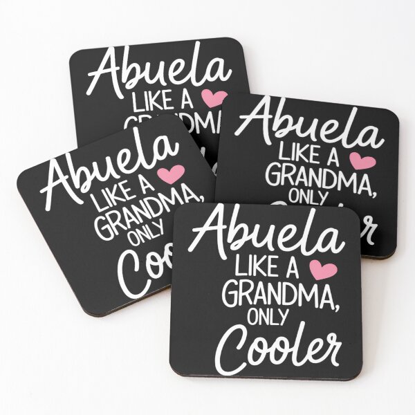 Item preview, Abuela Like A Grandma Only Cooler Heart Mother's Day Abuela designed and sold by TrinaEspinoza.
