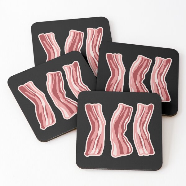 Item preview, Bacon Food Lover Funny Meat Strips Foodie designed and sold by shirt-o-mat.