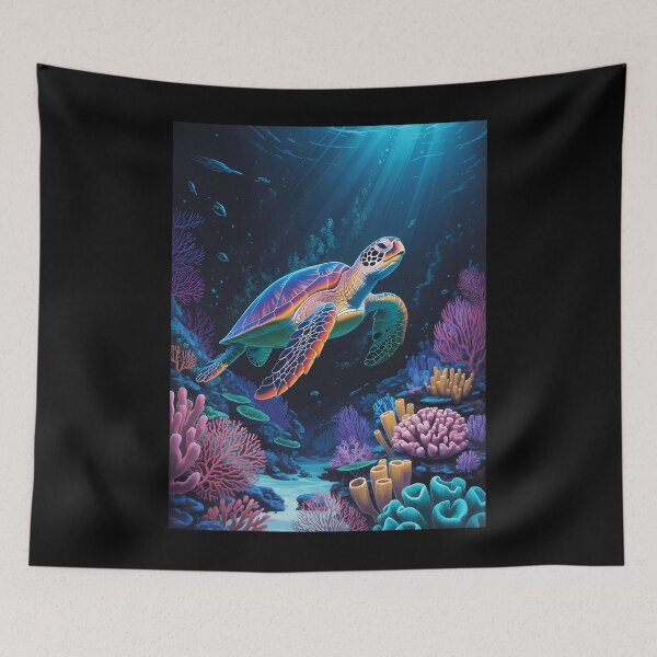 Item preview, Sea Turtle Beach Lover Ocean Animal Graphic Novelty Womens designed and sold by TyraYoung.