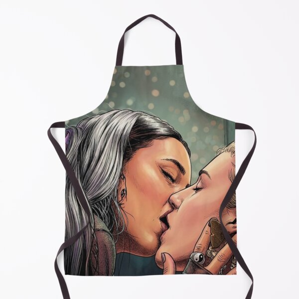Item preview, Andi & Emilia Heart Cords Tv Series Lgbtq+ Comic Love Drama Fun designed and sold by Mind Space.