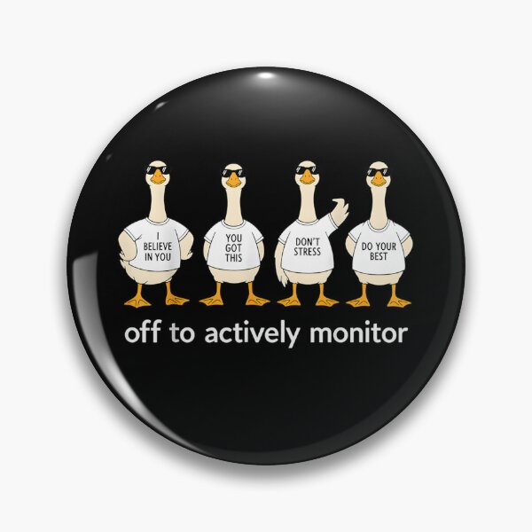 Item preview, Test Day Off to Actively Monitor  designed and sold by mlodiljoni.