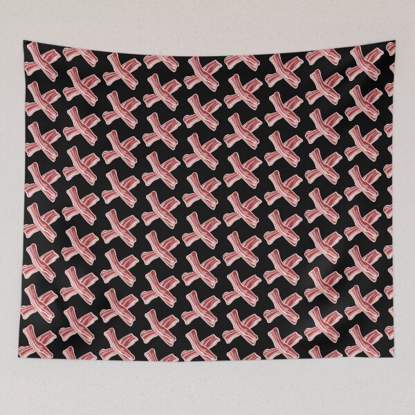 Item preview, Bacon Food Lover Funny Meat Strips Foodie designed and sold by shirt-o-mat.