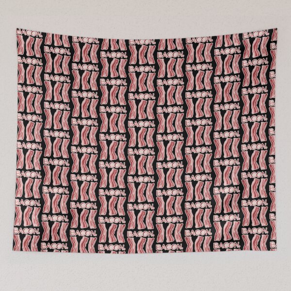 Item preview, Bacon Food Lover Funny Meat Strips Foodie designed and sold by shirt-o-mat.