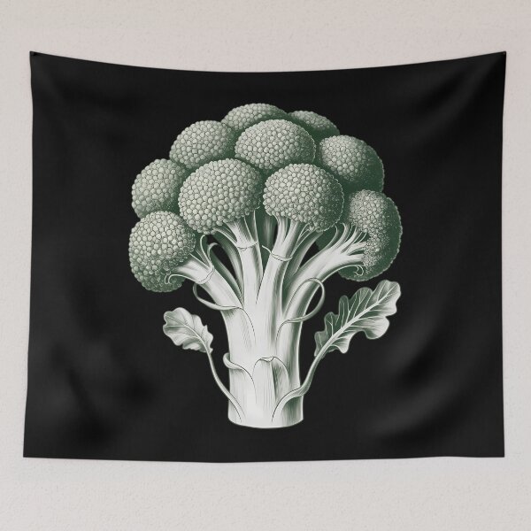 Item preview, Vegetable Broccoli Drawing Graphic - Broccoli designed and sold by TyraYoung.