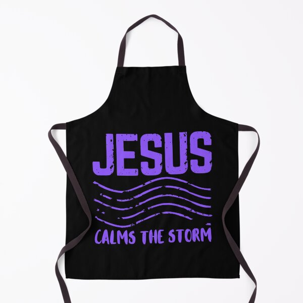 Item preview, Jesus Calms the Storm - Christian Quotes - Purple Design  designed and sold by MoriaStore.