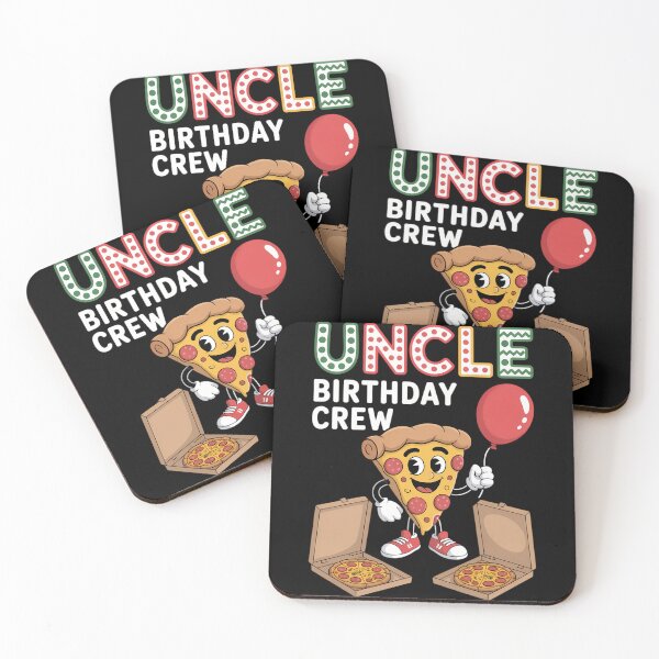 Item preview, Uncle Birthday Crew Pizza Theme Birthday Pizza Lover Party designed and sold by TyraYoung.