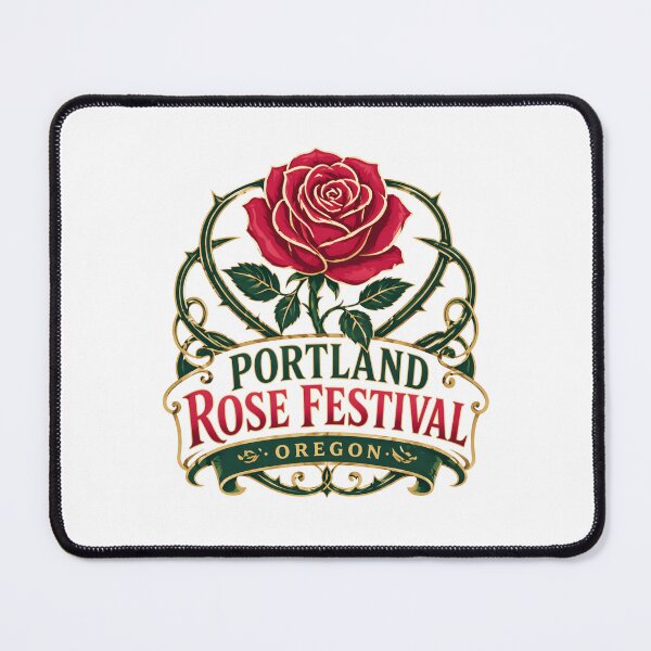Item preview, Portland Rose Festival – Oregon Rose Celebration Design designed and sold by Combat Skies.