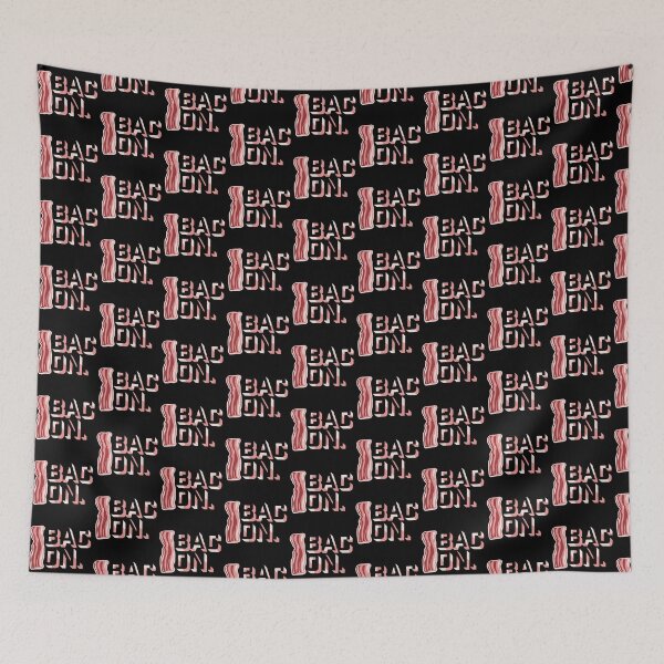 Item preview, Bacon Food Lover Funny Meat Strips Foodie designed and sold by shirt-o-mat.
