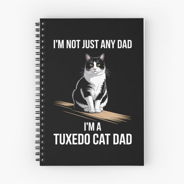 Item preview, Tuxedo Cat Dad Kitten Cat Lover Papa Fathers Day designed and sold by TyraYoung.