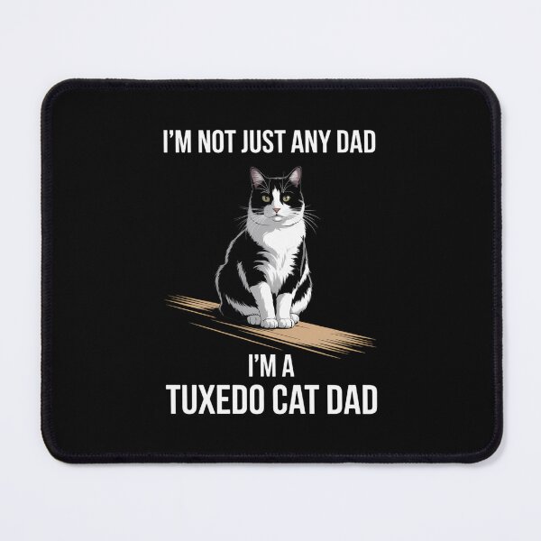 Item preview, Tuxedo Cat Dad Kitten Cat Lover Papa Fathers Day designed and sold by TyraYoung.